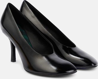 Burberry 85 leather pumps