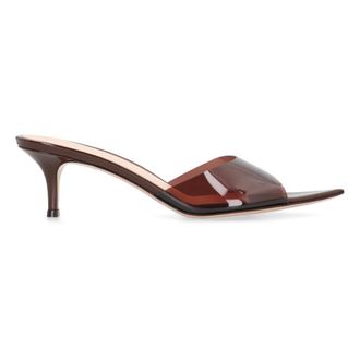 Gianvito Rossi Dames, Schoenen, Bruin, Maat: 41 EU Leer