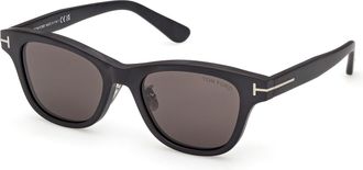Tom Ford Smoke Square Unisex Sunglasses FT1353-D 02A 52