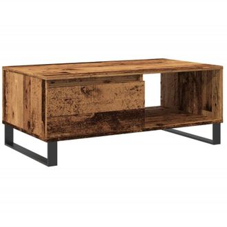 vidaXL Vidaxl - Mesa De Centro Madera De Ingenier&iacute;a Envejecida 90x50x36,5 Cm