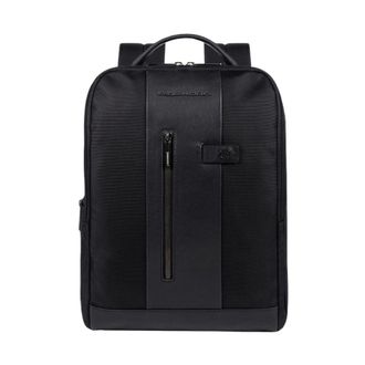 Piquadro Backpacks, male, Black, Size: ONE SIZE Computer backpack 15.6 in fabric
