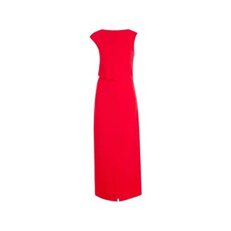 Proenza Schouler Midi Dresses, female, Red, Size: M Damea Dress