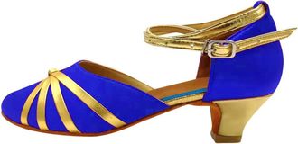 Generic Girls Latin Dance Shoes Low Heels Girls Rhinestone Ballroom Latin Tango Dance Shoes Heeled Shoes Ballroom Shoes Dancing Shoes Sandals Apparel Shoe Siz