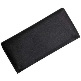 Prada Pre-owned Wallets, unisex, Black, Size: ONE SIZE Pre-owned Vintage Fabric Wallet