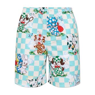 Kenzo Casual Shorts, male, Multicolor, Size: M Printed Shorts