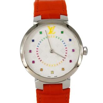 Louis Vuitton Pre-owned Qa 159 Polshorloge - Dames - Vintage Horloges - Wit - ONE Size - Vintage