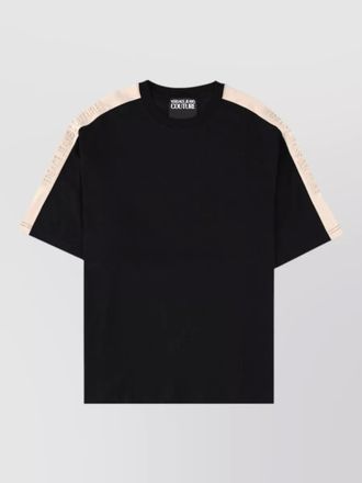 Versace Jeans Couture short sleeve crew neck logo t-shirt