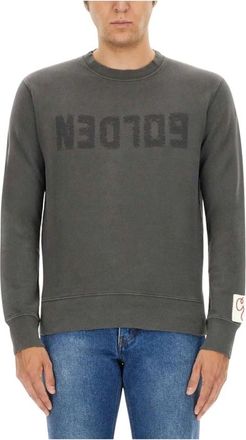 Golden Goose Hoodies & sweatvesten, Heren, Grijs, S, Sweatshirts