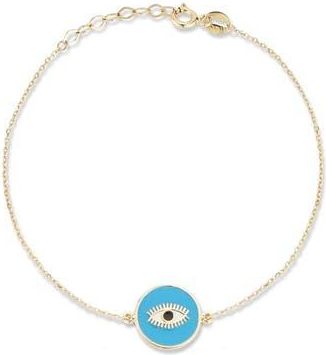 Ember Fine Jewelry 14K Gold Evil Eye Bracelet at Nordstrom Rack, Size 7