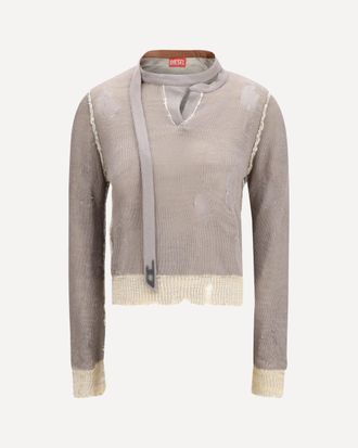 Diesel Worn-effect Sweater Female M