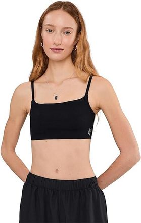 Free People Movement Tighten Up Mini Bra Womens Bra Black : MD-LG (Womens 8-12), Elastane/Modal/Polyester