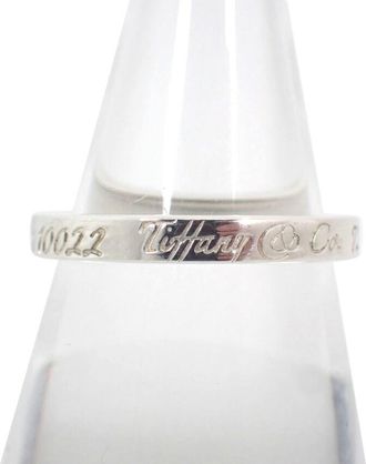 Tiffany & Co. Silver Sterling Silver 925 Band Ring (Pre-Owned)