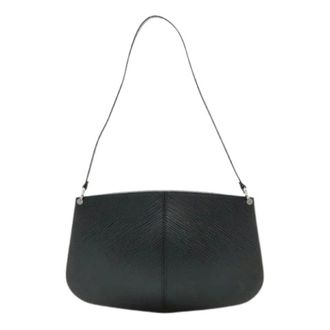 Louis Vuitton Pre-owned Shoulder Bags, female, Black, Size: ONE SIZE Pre-owned Epi Leather Pochette Demi Lune
