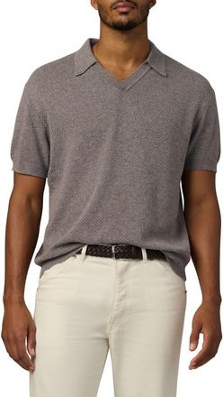 Joe's Johnny Collar Polo in Mink at Nordstrom, Size Xx-Large