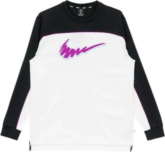 Nike long-sleeve sweatshirt - men - Fabric - M - White