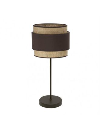 Fabrilamp Sobremesa Alto Kandy 1xe27 Natural/marron 67x30x30 Cm