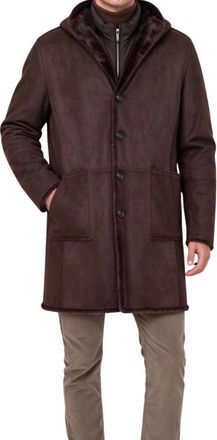 Moorer Mid Length Coat In Moro