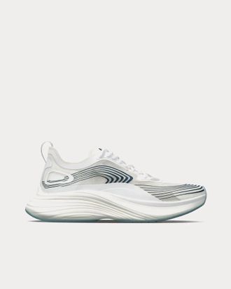 Athletic Propulsion Labs Womens Streamline Running Shoes In White/clear/midnight