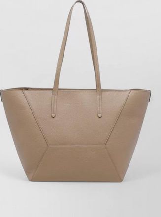 Brunello Cucinelli shoulder bag structured shape double handles