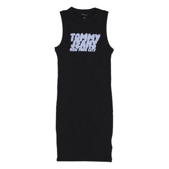 Tommy Hilfiger Short Dresses, female, Black, M, Black Bubble Tank Dress