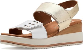 Mephisto Swena N Womens Wedge Shoes White : EU 42 (US Womens 12) B - Medium, Leather