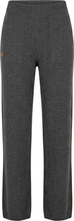 Moorer Losse Pasvorm Broek - Dames - Sweatpants - Grijs - S - Kasjmier - Broeken