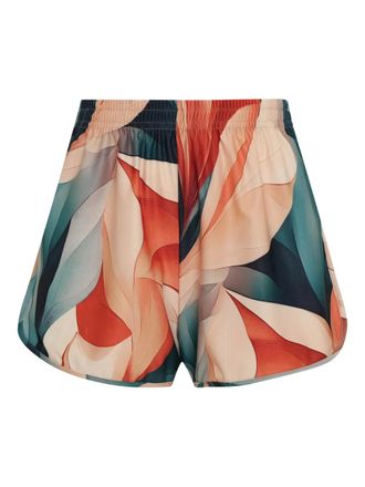 Lygia & Nanny Lee floral-print shorts - women - Polyamide/Elastane - 40 - Blue