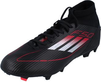 adidas F50 League Mid FG/MG Mens Football Boots - Black - Size UK 10.5
