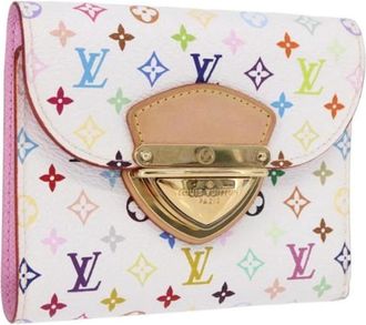 Louis Vuitton Pre-owned Monogram Multicolor Canvas Bifold Wallet - Dames - Vintage Accessoires - Veelkleurig - ONE Size - Vintage