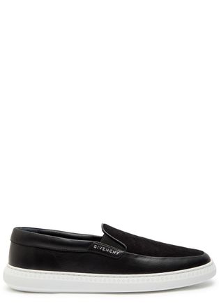 Givenchy G Set Leather Loafers - Black - 44 (IT44 / UK10)