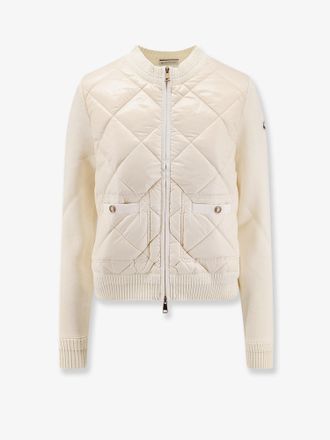 Moncler Giubbino in misto lana e nylon - MONCLER - gender_Woman