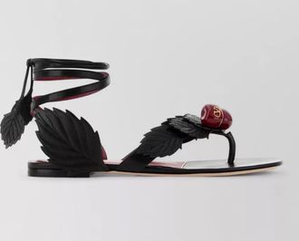 Valentino Garavani leather thong sandals