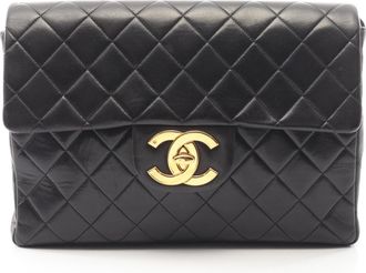 Chanel Black Leather Backpack (Pre-Owned)