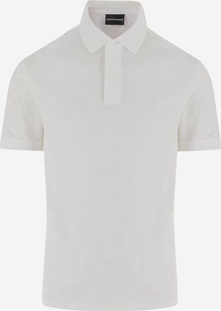 Emporio Armani Polo Emporio Armani In Misto Cotone Con Logo