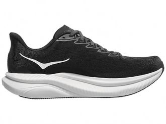 Hoka One One Mens Mach 6 Running Shoes In Black/white