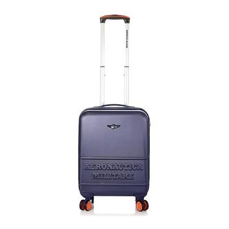 Aeronautica unisex, Koffers, Blauw, Maat: S Poliester
