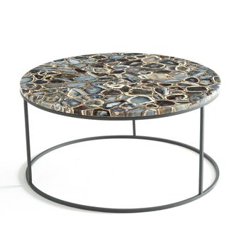 AM.PM Salontafel in agaat en staal, Anaxim&egrave;ne