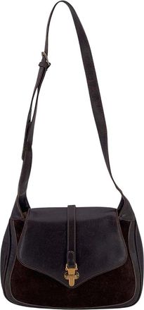 Gucci Brown Leather Shoulder Bag (Authentic Pre-Loved)