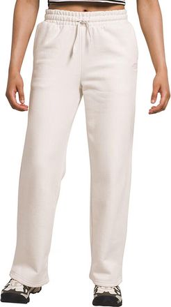 The North Face Felted NF0A81UFN3N Jogger Pants Womens White Wide Leg CLO683