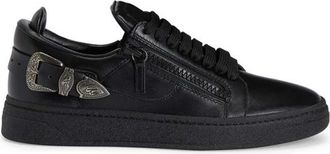 Giuseppe Zanotti GZ Sneakers - Heren - Sneakers - Zwart - 42 EU - Leer - Schoenen