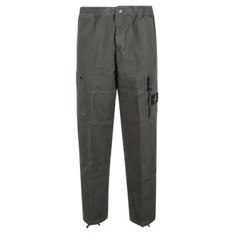 Stone Island Straight Broeken - Heren - Straight fit broeken - Grijs - W33 - Broeken