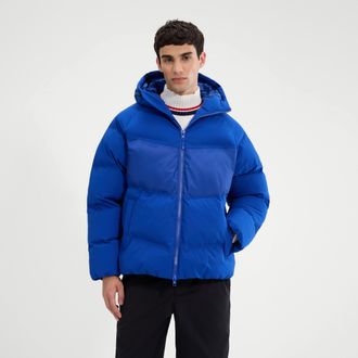 Ellesse Mens Raffaele Padded Jacket - Blue - Size X-Large