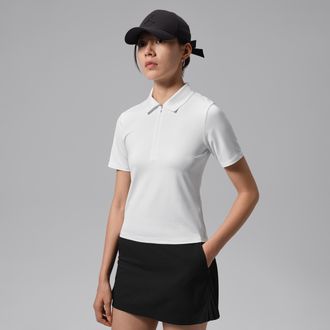Nike Jordan Womens Jordan Sport Dri-FIT Golf Polo in White | IM8531-100