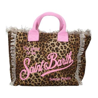 Saint Barth Tote Bags, female, Brown, Size: ONE SIZE Vanity Tote Bag