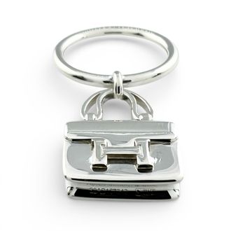 Herm&egrave;s Silver Silver 925 Band Ring (Pre-Owned)
