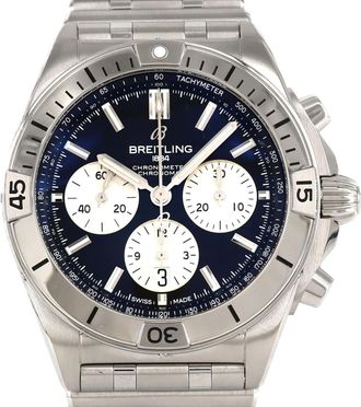 Breitling Chronomat Stainless Steel Wristwatch (Pre-Owned)
