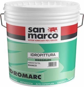 San Marco Hidromarc traspirante per interni bianca lt 15