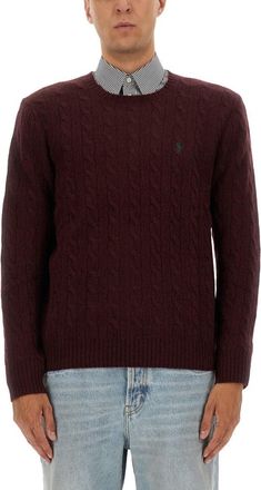 Polo Ralph Lauren Wool And Cashmere Cable Knit Sweater