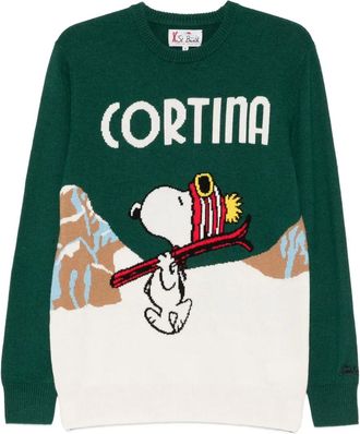 MC2 Saint Barth x Peanuts Heron sweater - Green