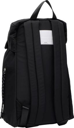 A.P.C. Unisex Backpack Trek 2.0 Black Nylon Backpacks